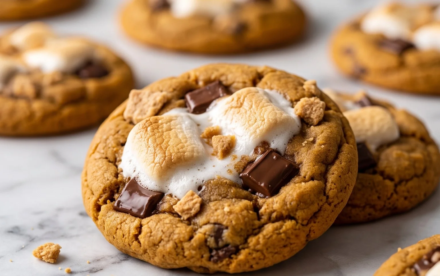 Cookies Pumpkin S&rsquo;mores : Magie Automnale Gourmande