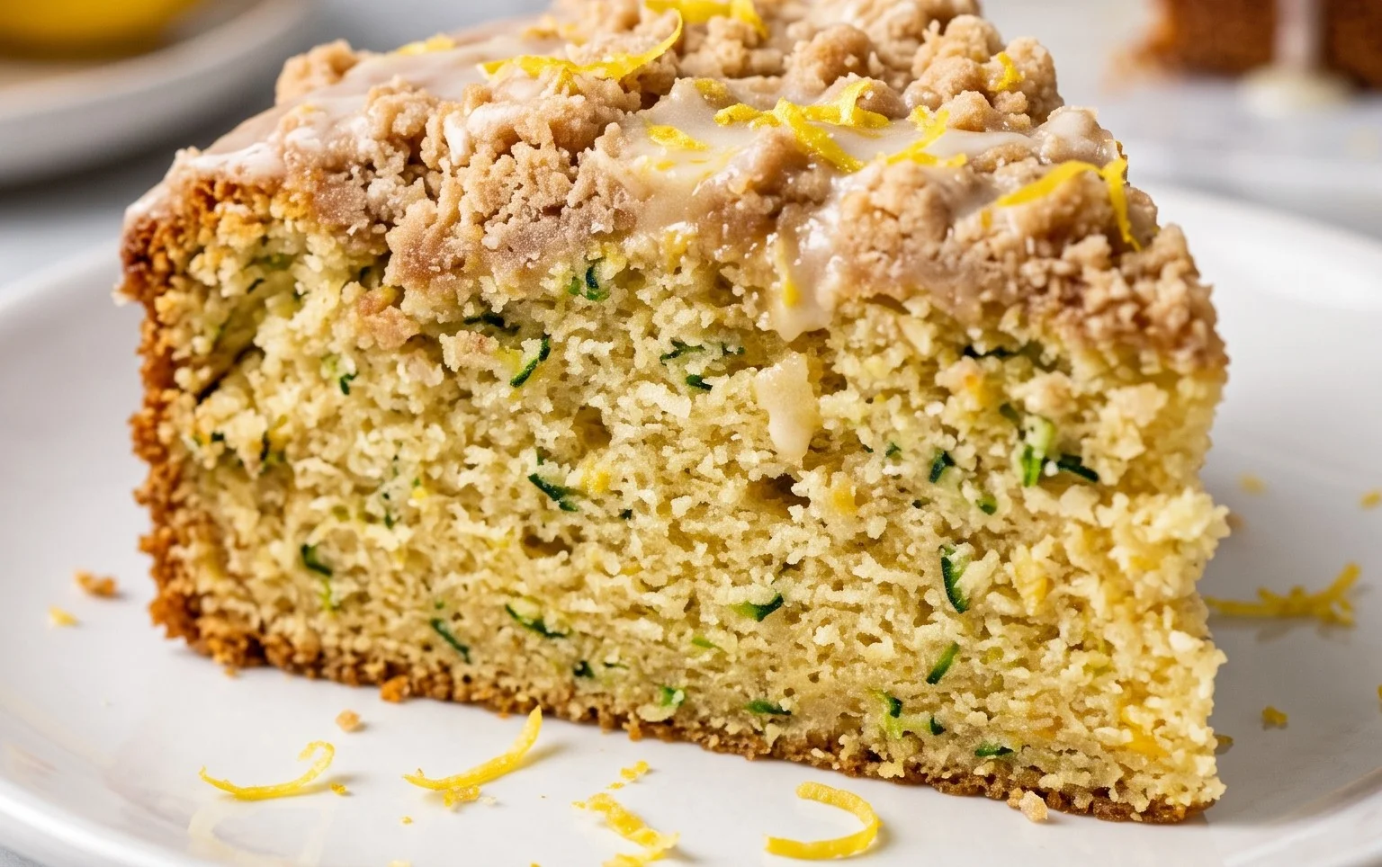 Lemon Zucchini Coffee Cake