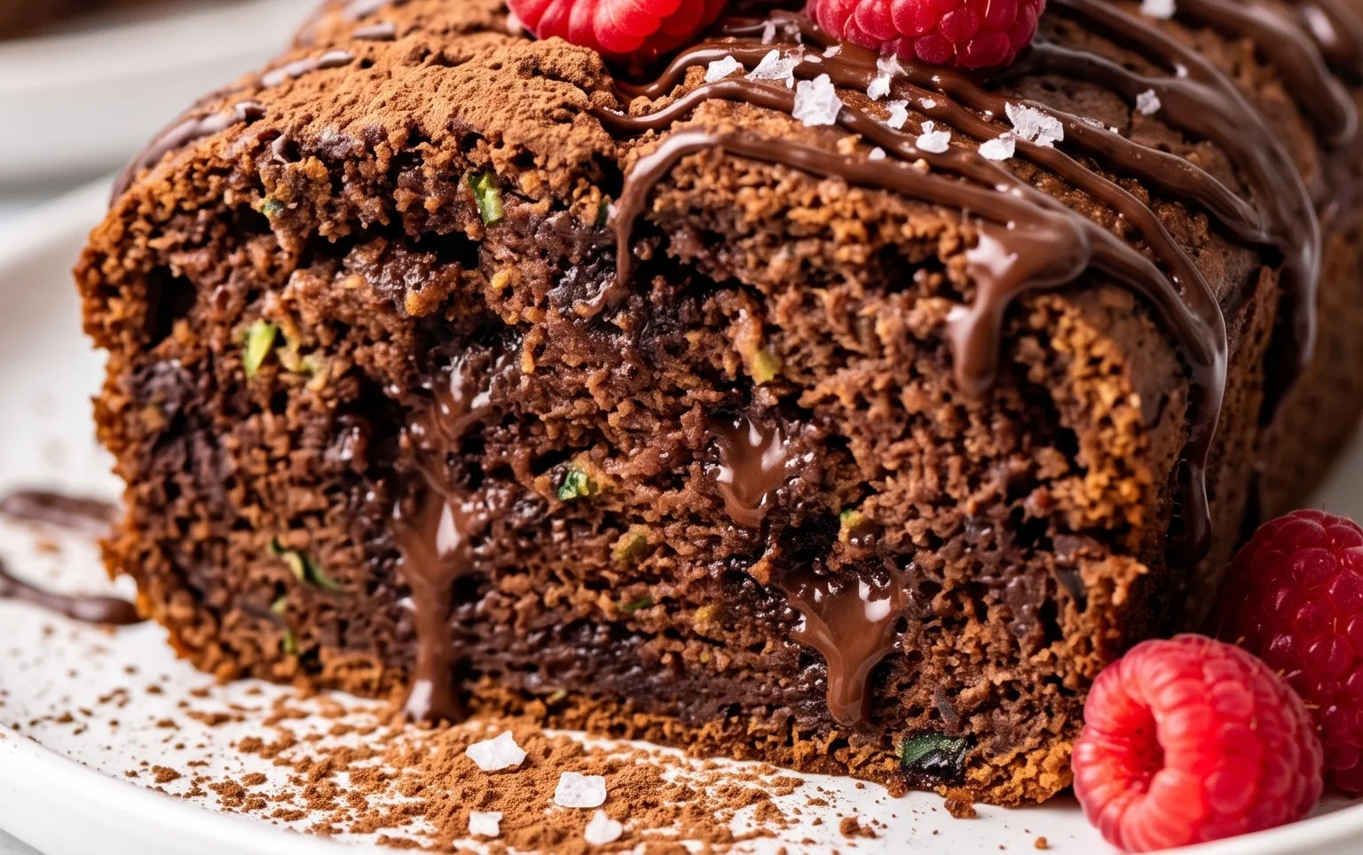 Triple Chocolate Zucchini Bread